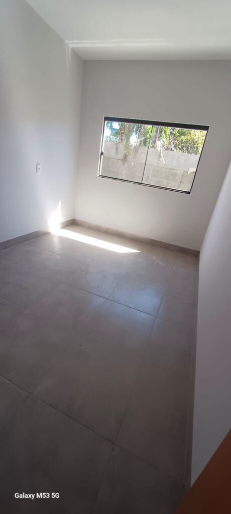 Casa com 2 quartos com quintal em Goianira